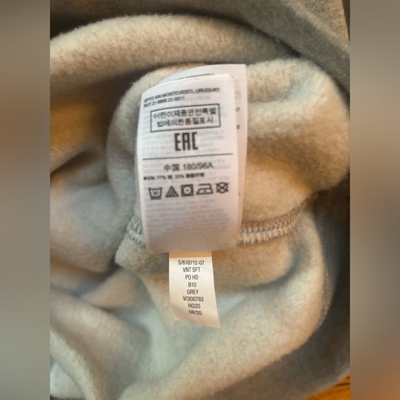 Gap Vintage Soft Pullover Hoodie Grey Size Medium 2020 - Picture 3 of 3
